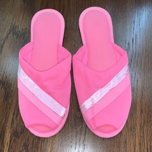Vtg Glamour Skuffs‎ open toed slide on slippers